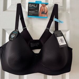 Bali Women's Black Smooth Bra